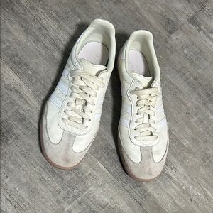 Adidas Samba OG Men's Cream and White Sneakers Size 9